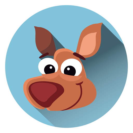 Hippo cartoon circle icon - Transparent PNG & SVG vector file