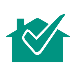 Ícone de verificação de imóveis Desenho PNG
