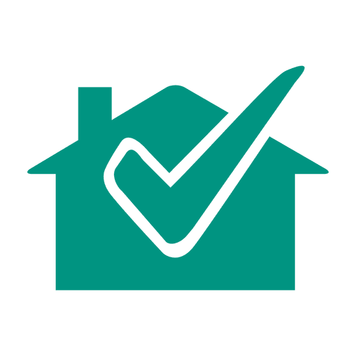 Home check real estate icon PNG Design