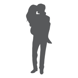 Hot loving couple silhouette Hot loving couple silhouette