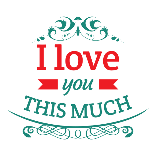 Ich Liebe Dich Label Png Und Svg Design Für T Shirts