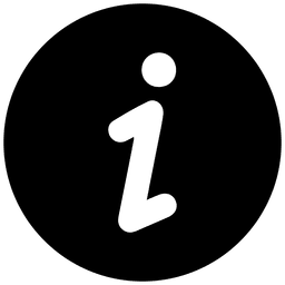 Icono de servicio redondo de información Transparent PNG