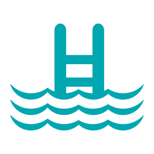 Leiter Schwimmbad Symbol PNG-Design