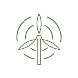 Línea de molino de viento icon.svg Diseño PNG