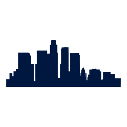 Los Angeles Baseball City Skyline for Cutting SVG AI PNG 