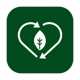 Love recycle leaf.svg PNG Design