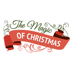 Magic Of Christmas Ornament Badge PNG & SVG Design For T-Shirts