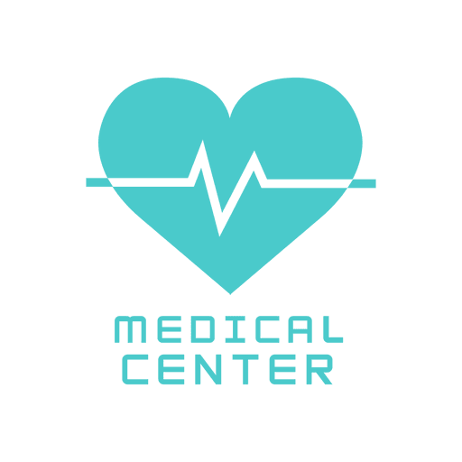 Medical center flat icon