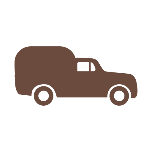 Ícone de transporte de minivan Desenho PNG