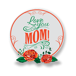 Mothers day badge Transparent PNG