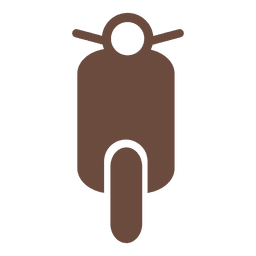 Motorrad Symbol Silhouette PNG-Design
