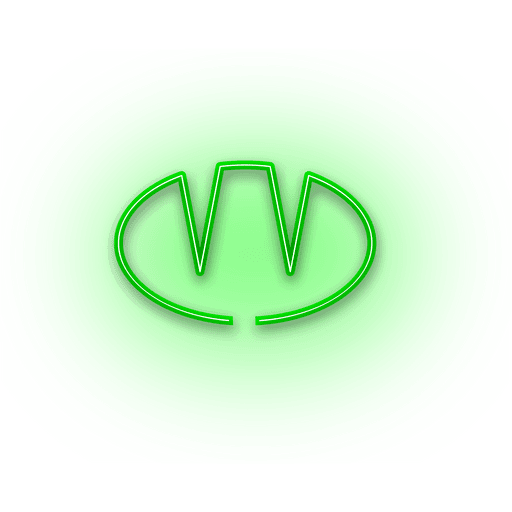 Neon green bread icon PNG Design