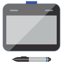 Notebook device flat icon PNG Design Transparent PNG