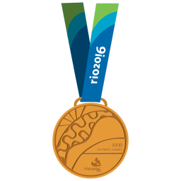 medalla de oro olímpica Diseño PNG
