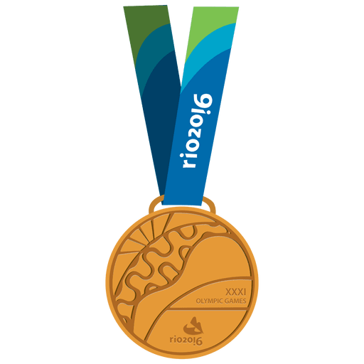 Olympic gold medal PNG Design
