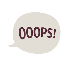 Oops bubble.svg Diseño PNG