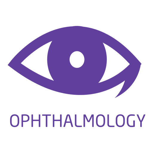 Ophthalmology medical sign PNG Design