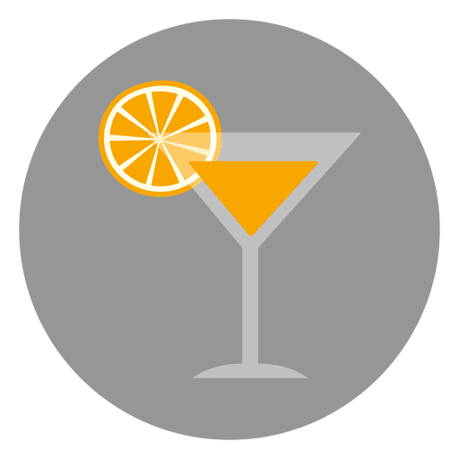 Orange drink glass icon Transparent PNG Orange drink glass icon Transparent PNG