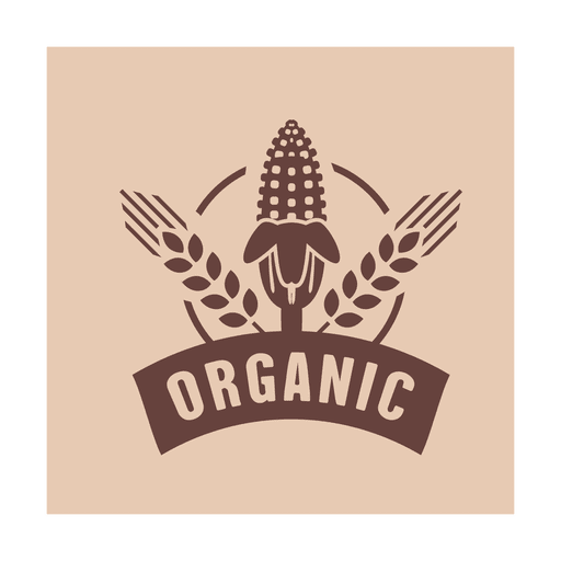 Maíz orgánico logo.svg Diseño PNG