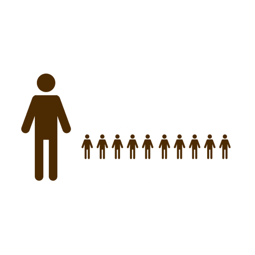 Personensymbole infographic.svg PNG-Design