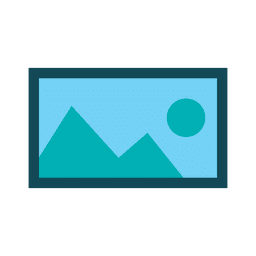 Photo album flat icon PNG Design
