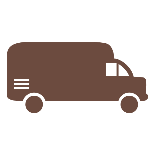 Pickup truck delivery icon PNG Design