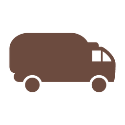 Pickup van delivery icon Transparent PNG