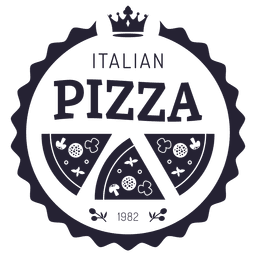 Italian Pizza Logo Transparent PNG