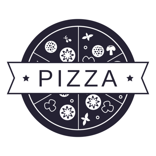 Design De Logotipo De Comida De Pizza Logotipo De Serviço De Pizza