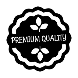 Rótulo orgânico de qualidade premium.svg Desenho PNG
