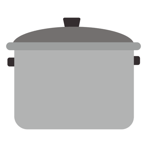 Pressure cooker flat icon