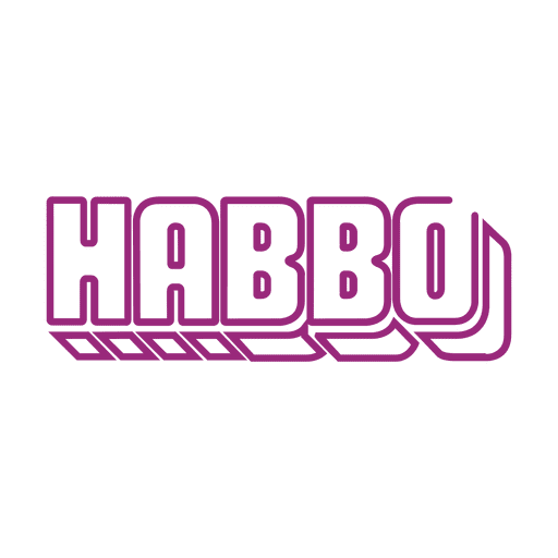 Purple habbo line icon.svg PNG Design