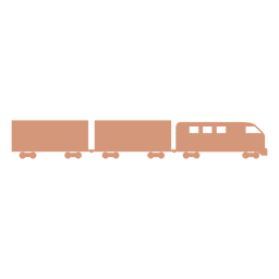 Ícone de logística de remessa ferroviária Transparent PNG