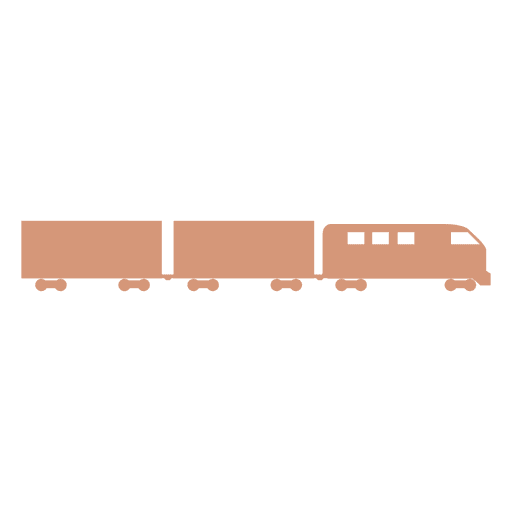 Railway shipment logistic icon PNG Design