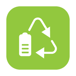 Recicle la bateria 2.svg Diseño PNG