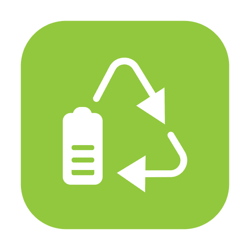 Recycle battery 2.svg PNG Design