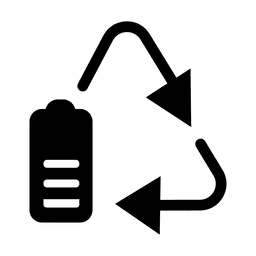 Reciclar battery.svg Desenho PNG