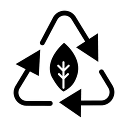 Reciclar hoja symbol.svg Diseño PNG