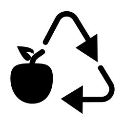 Recyceln Sie organische 2.svg PNG-Design