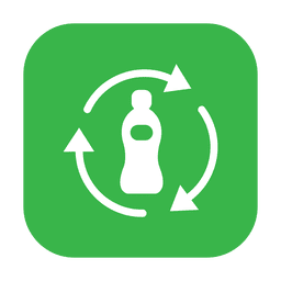 Recycle plastic bottle.svg Desenho PNG