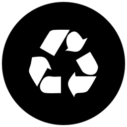 Ícone de serviço de reciclagem Desenho PNG