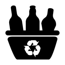 Botella de reciclaje symble.svg Diseño PNG
