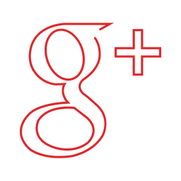Línea roja googleplus icon.svg Diseño PNG