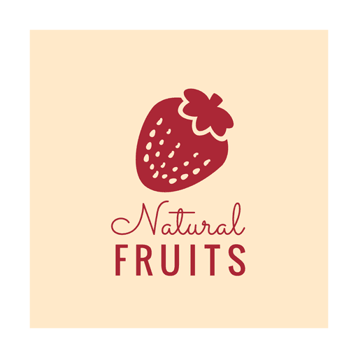 Rote natürliche Frucht.svg PNG-Design