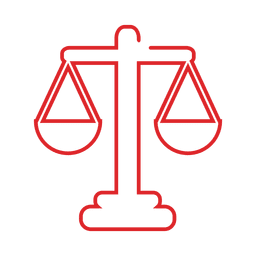Linha vermelha do juiz de escala icon.svg Desenho PNG