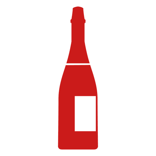 ?cone de garrafa de vinho tinto Desenho PNG