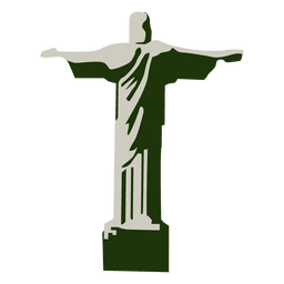 Redeemer christ brazil PNG Design
