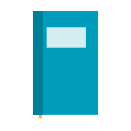 Register flat stationary icon Transparent PNG