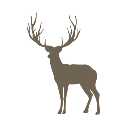 Icono de animal reno Diseño PNG