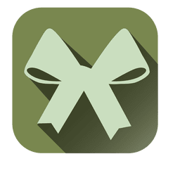 Bandbogenquadratikone mit Schlagschatten PNG-Design
